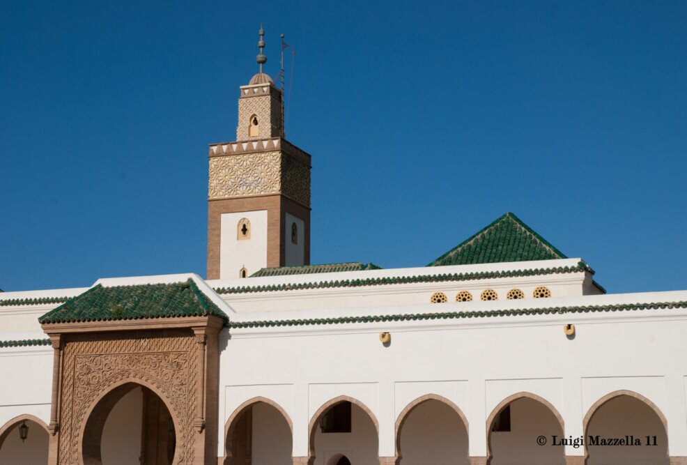 La Moschea Ahl Fas di Rabat Rabat, Moschea Ahl Fas, dove il Re del Marocco, a volte, guida la preghiera del venerdi.
