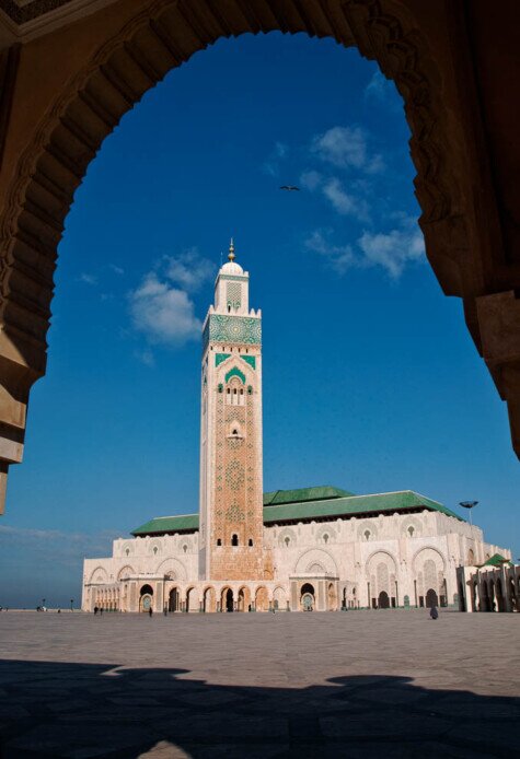 Casablanca e la splendida Moschea di Hassan II 