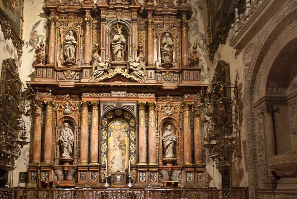 Retablo della cappella della Virgen de la Antigua Retablo della cappella della Virgen de la Antigua nella Cattedrale di Siviglia.