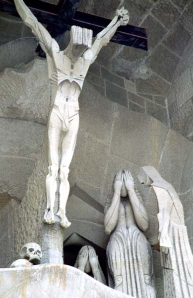 Sagrada Familia di Barcellona Sagrada Familia la facciata della Passione