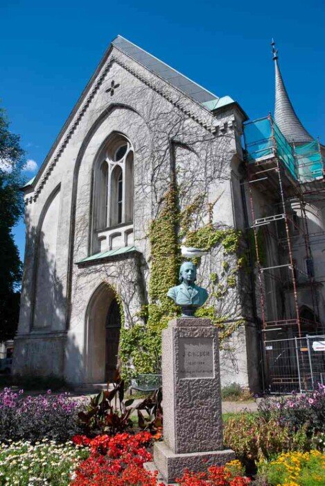 Cattedrale luterana di Kristiansand, in stile neogotico, è una delle più grandi cattedrali della Norvegia.